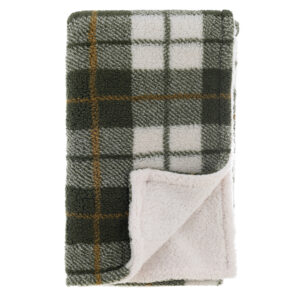 plaid sherpa stampato blanc mariclò