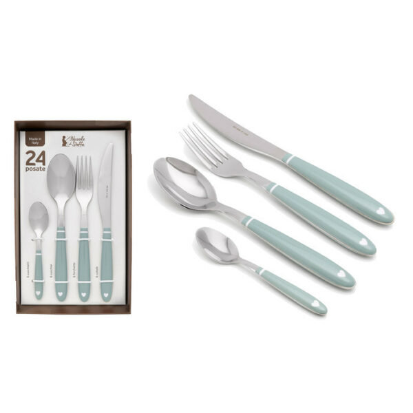 set 24 posate demetra tiffany nuvole di stoffa